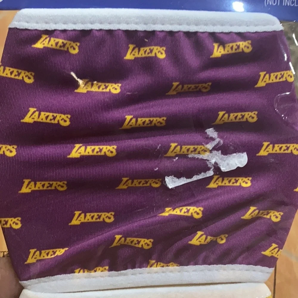 New NBA lakers face mask 2 piece